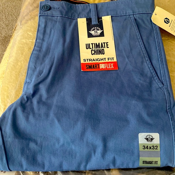 Docker’s Ultimate Chino straight fit, smart flex 360, 34x32.  Never worn before. - Picture 1 of 3